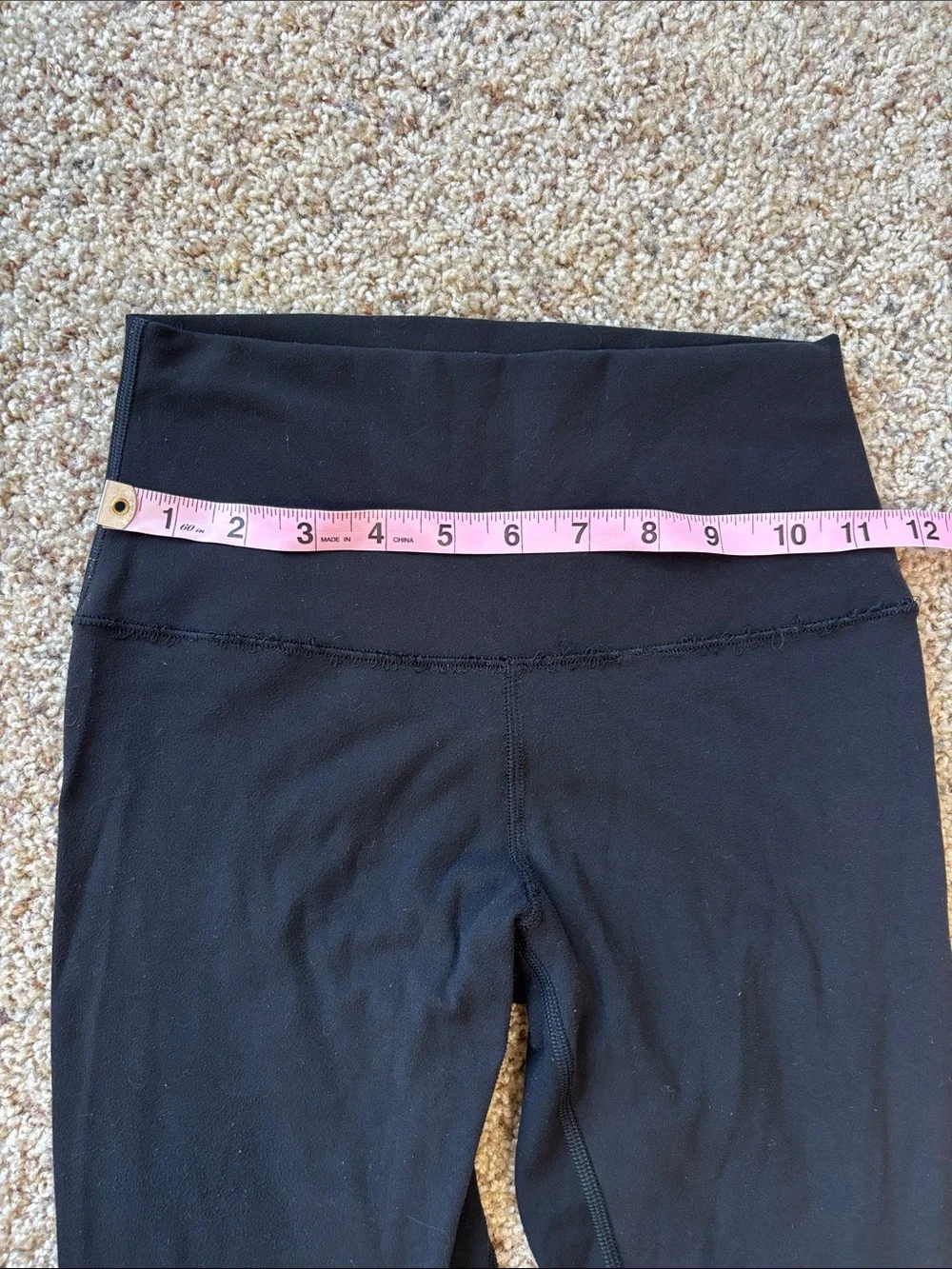 Lululemon Black Align Leggings 7/8 Size 4